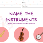 Name The Instruments 2 – Worksheet