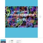 Music-themed Encouragement/Reward Cards