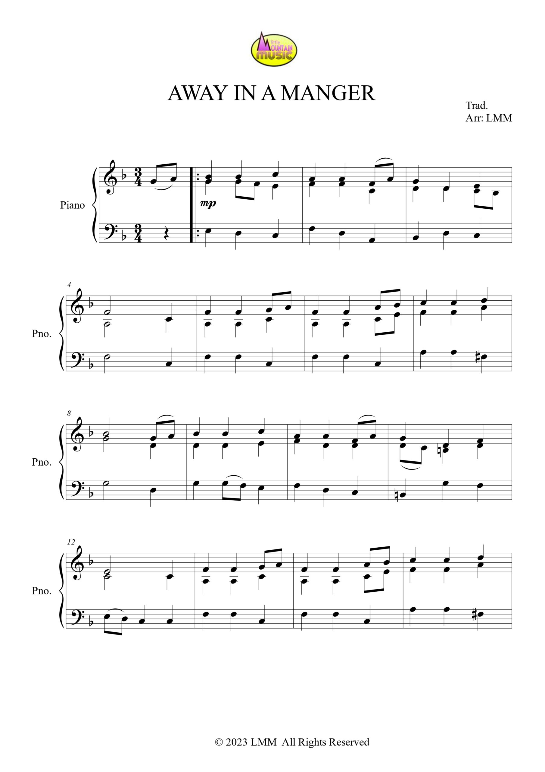 CAROLS AND SONGS FOR CHRISTMAS