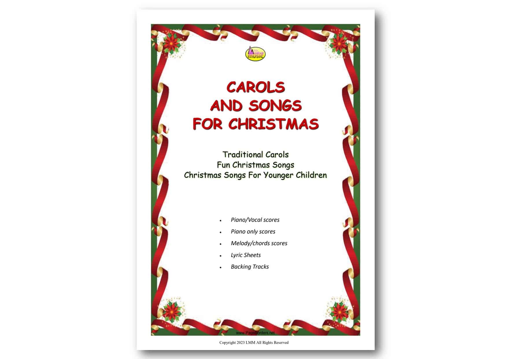 CAROLS AND SONGS FOR CHRISTMAS