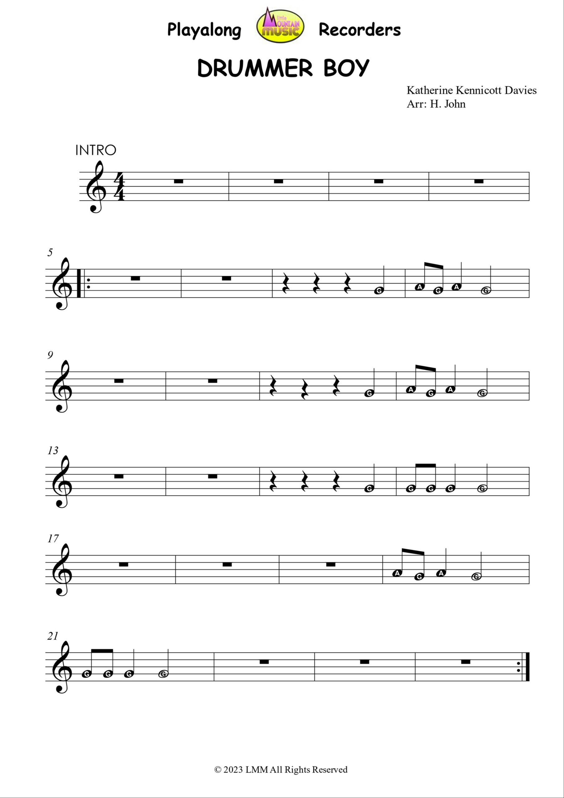 PLAYALONG CHRISTMAS RECORDERS
