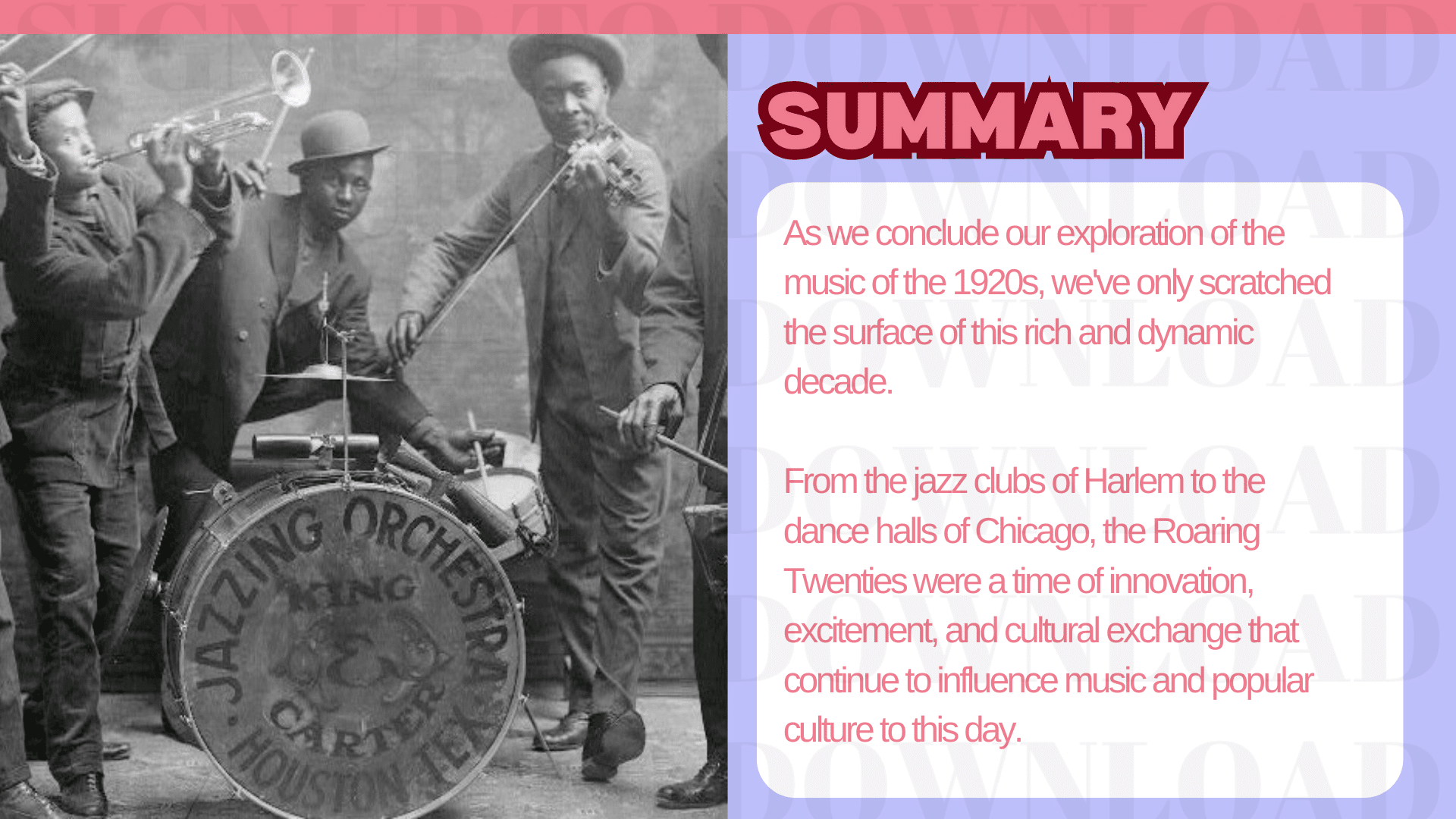Through The Decades: The 1920s